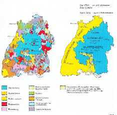 Baden+Wrttemberg 1806